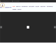 Tablet Screenshot of ibsgulfdesign.com